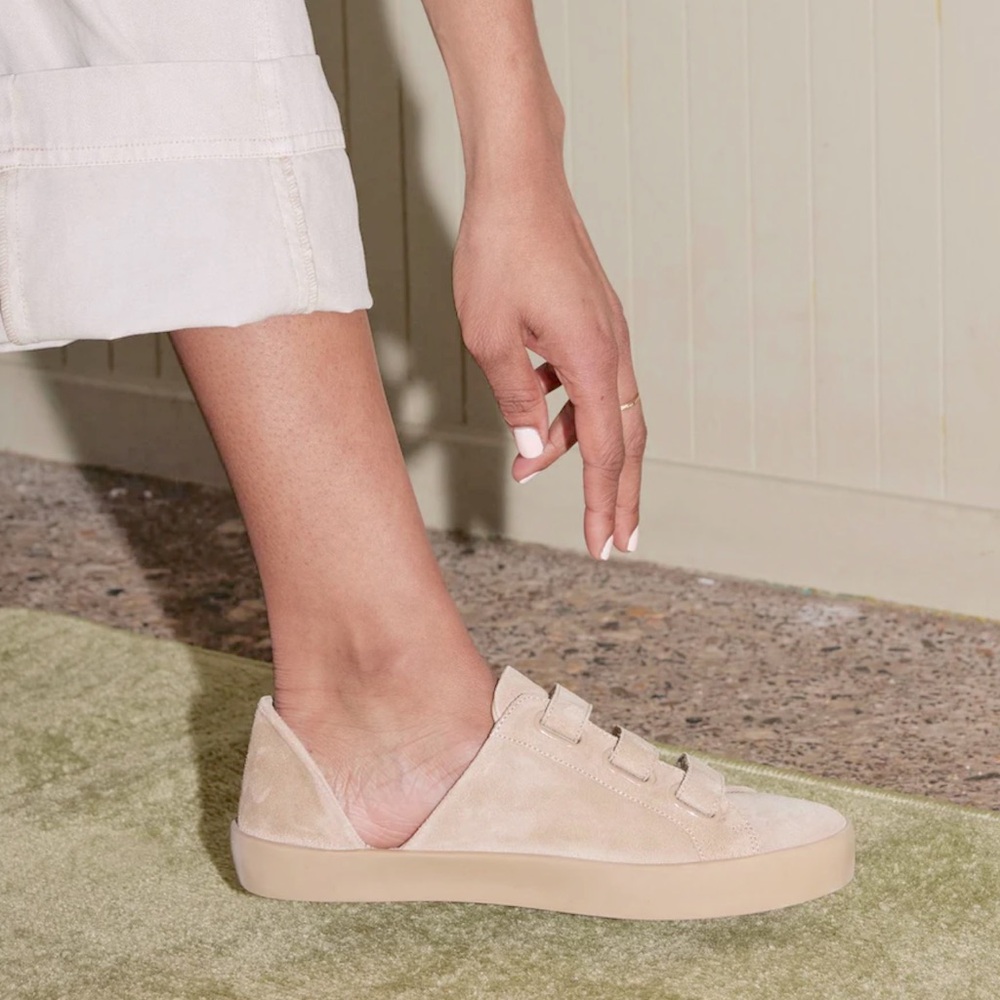 Freda Salvador Libby D’Orsay Sneaker / 8 / Stucco Suede